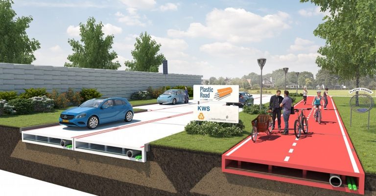 Projeto PlasticRoad visa a pavimentação de estradas com plástico reciclável