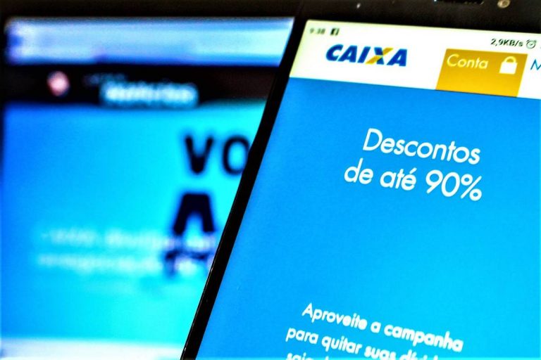 Renegociação de dívida.