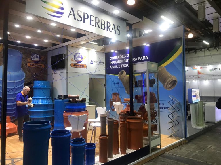 Asperbras Tubos e Conexões participa da 30ª edição da FENASAN