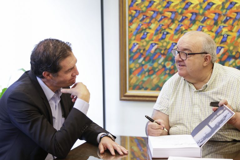 Vander Aloisio Giordano, da Multiplan, em Curitiba para expansão do ParkShopping Barigui