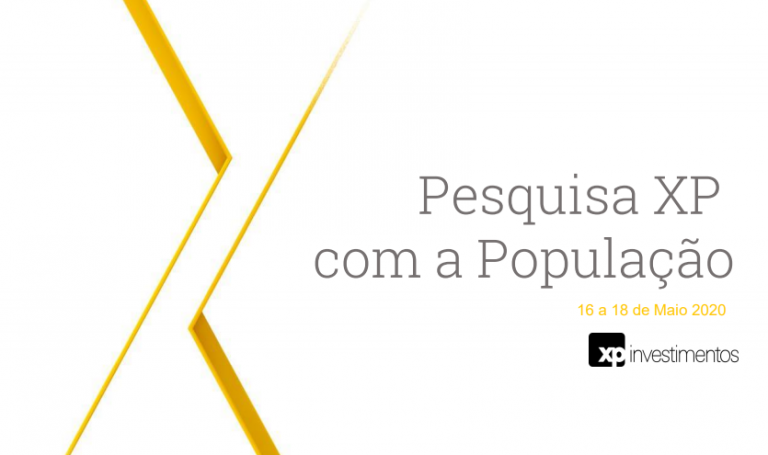 Pesquisa XP - Maio 2020