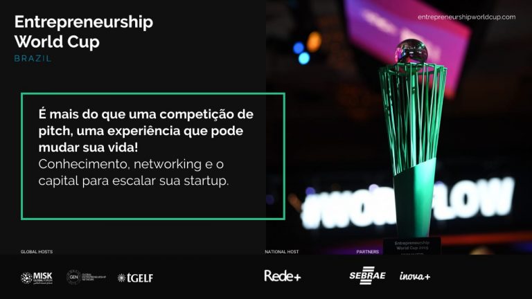 Inscrições abertas para Entrepreneurship World Cup (Copa do Mundo do Empreendedorismo)