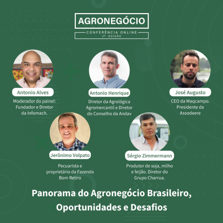 Conferência traz o tema “O Agro brasileiro não é o vilão, é a oportunidade”