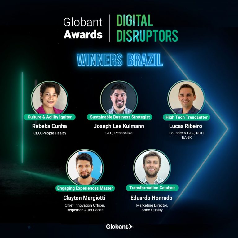 Sono Quality é vencedora brasileira do Globant Awards Digital Disruptors 2021