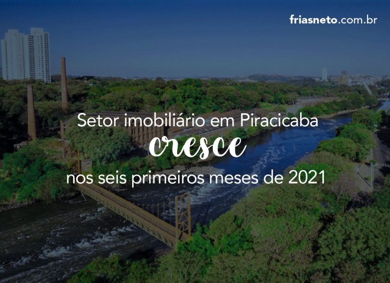 Setor imobiliário cresce nos seis primeiros meses de 2021