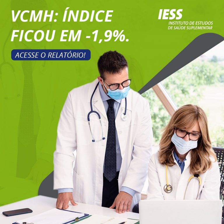 Variação de custos médico-hospitalares fica em -1,9% em 2020