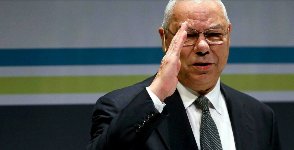 L'ancien secrétaire d'État américain Colin Powell lors du Forum d'idées de Washington, le 30 septembre 2015. © Jonathan Ernst, Reuters