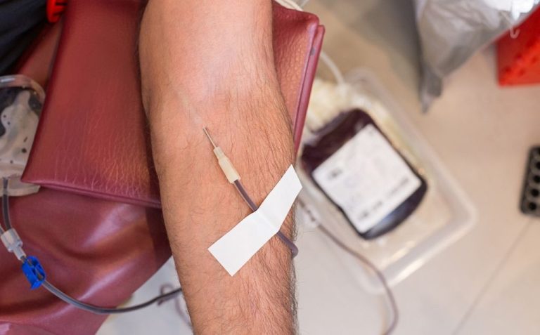 doador de sangue