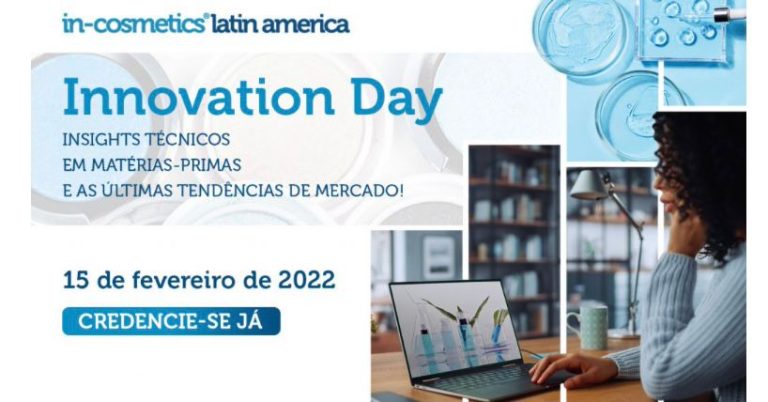 Evento in-cosmetics Latin America “Innovation Day” acontecerá em fevereiro