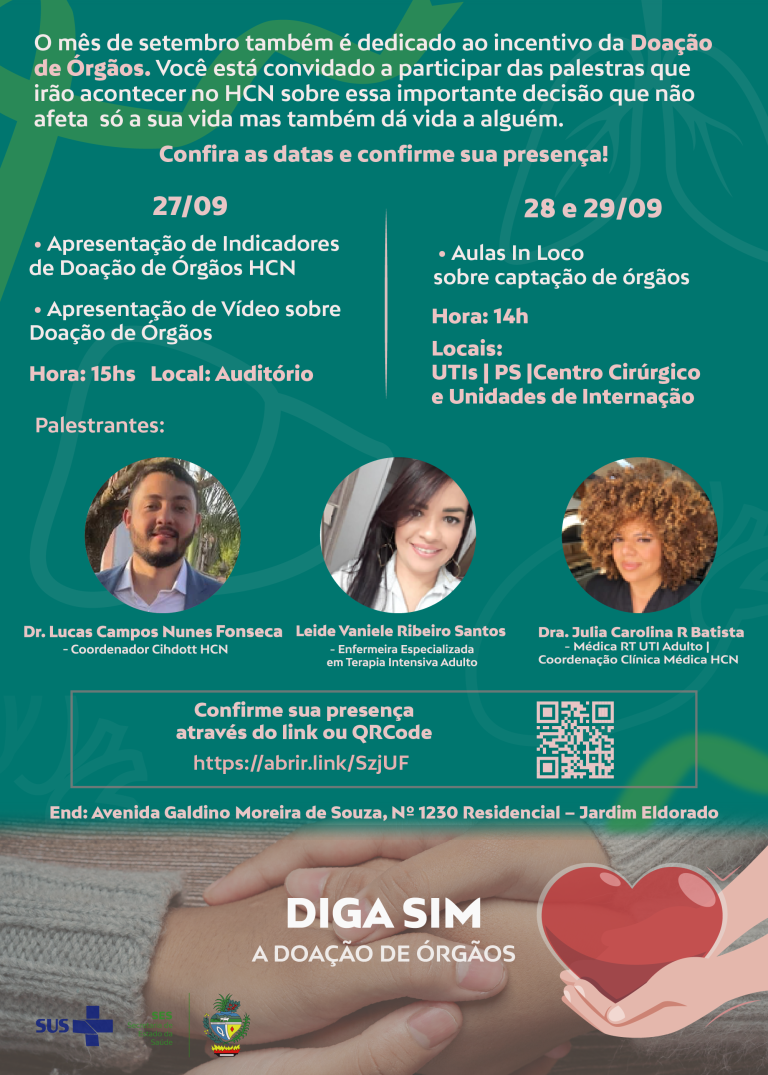 HCN | IMED | Doação de órgãos