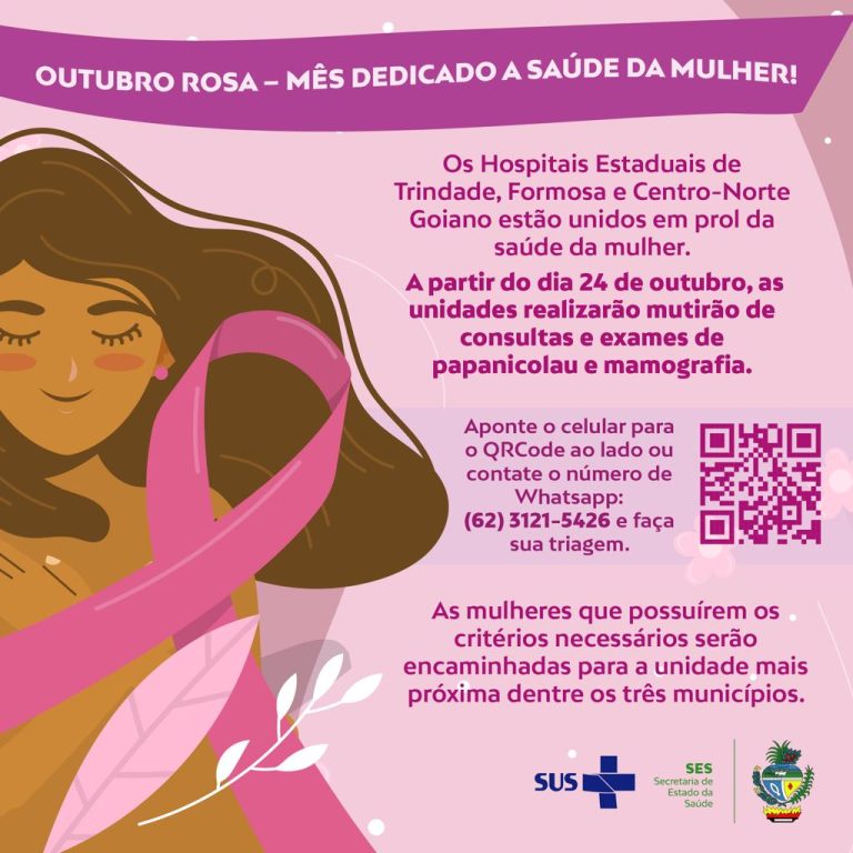card outubro rosa exames