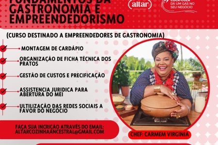 Curso Gratuito: Dona Carmem Virginia estará em São Paulo