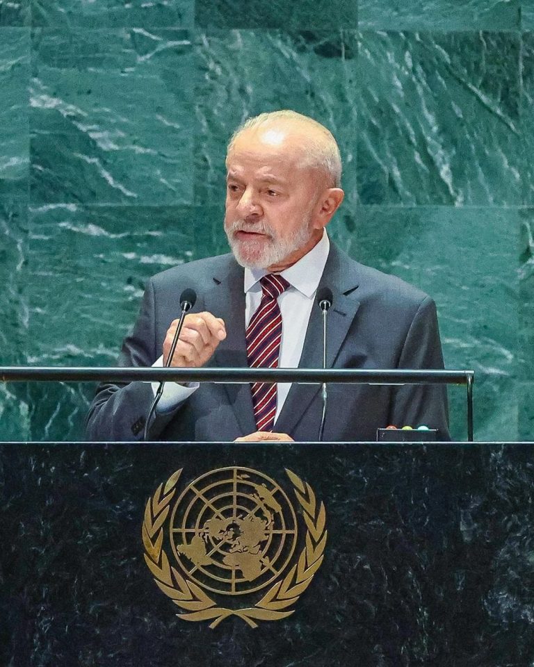Presidente Luiz Inácio Lula da Silva na ONU 2024