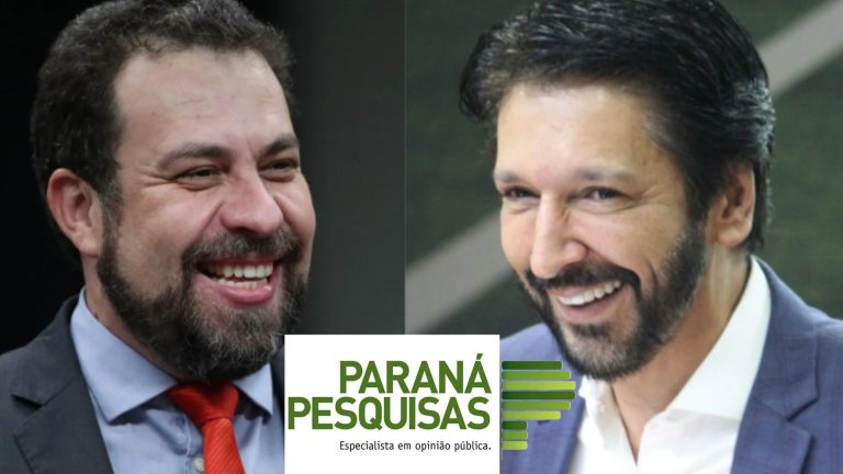 Eleições 2024. Paraná Pesquisas. - Guilherme Boulos, Ricardo Nunes. Reprodução: CNN Brasil