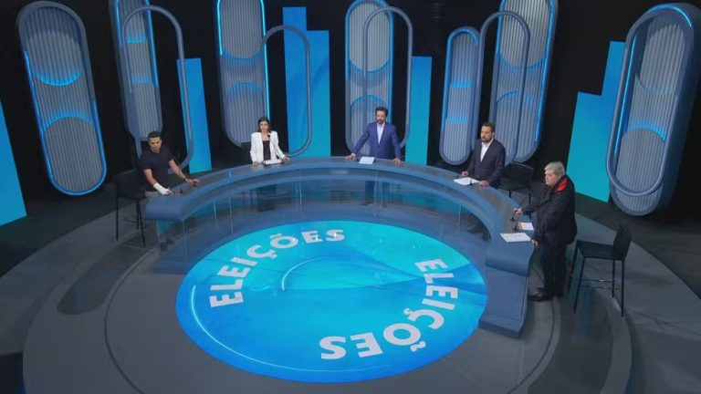 Candidatos às eleições de São Paulo Foto: Reprodução/TV Globo