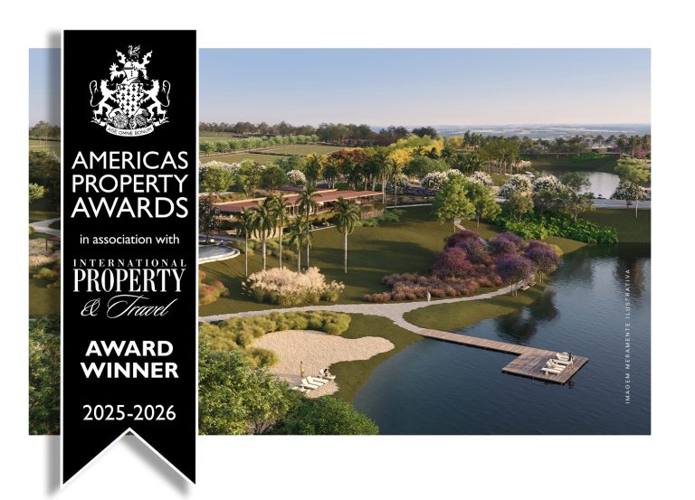 Lago Di Vino, empreendimento da Abitte Urbanismo em Cuiabá, é premiado no Internacional Americas Property Awards 2025-2026.